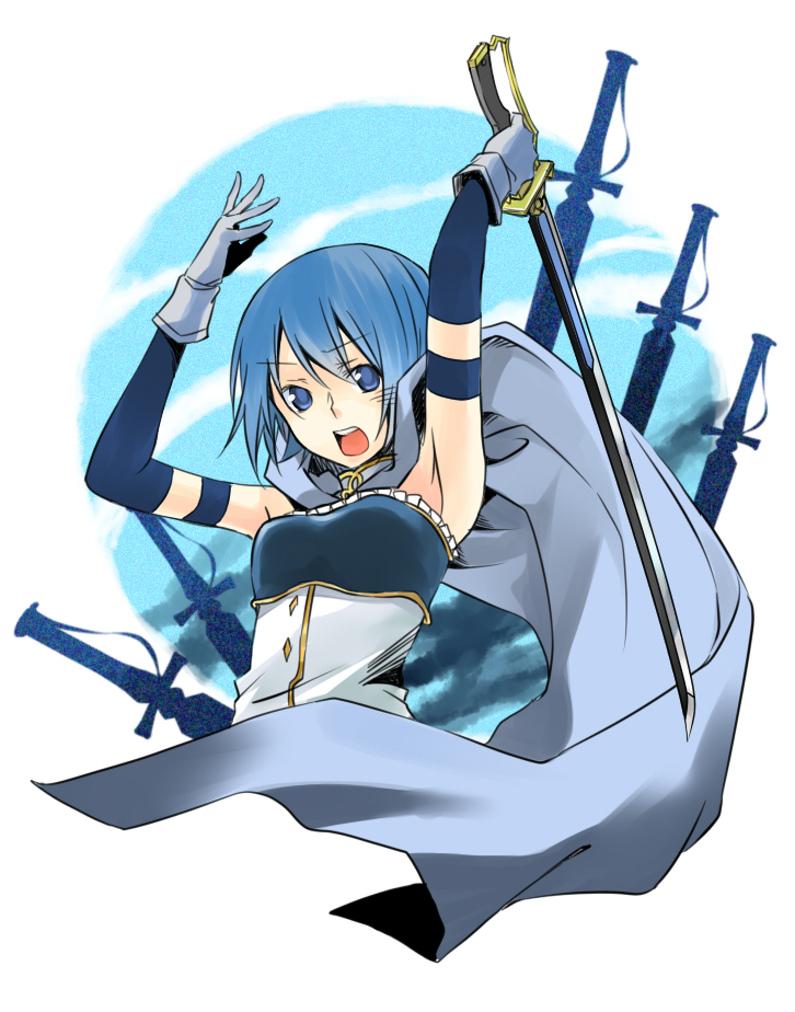 miki sayaka (mahou shoujo madoka magica) drawn by itsu_(artist)