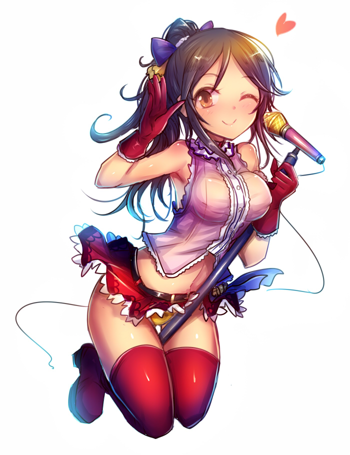 momoi azuki (idolmaster and 1 more) drawn by kara_(color)