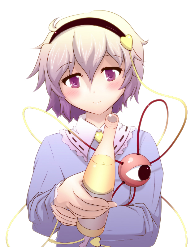 komeiji satori (touhou) drawn by subterranean-rose