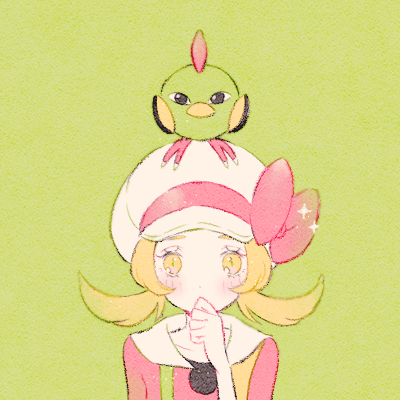 lyra and natu (pokemon and 1 more) drawn by ryokuno_green