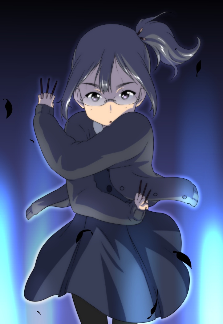 asagiri shiori (tamako market) drawn by oku_no_shi