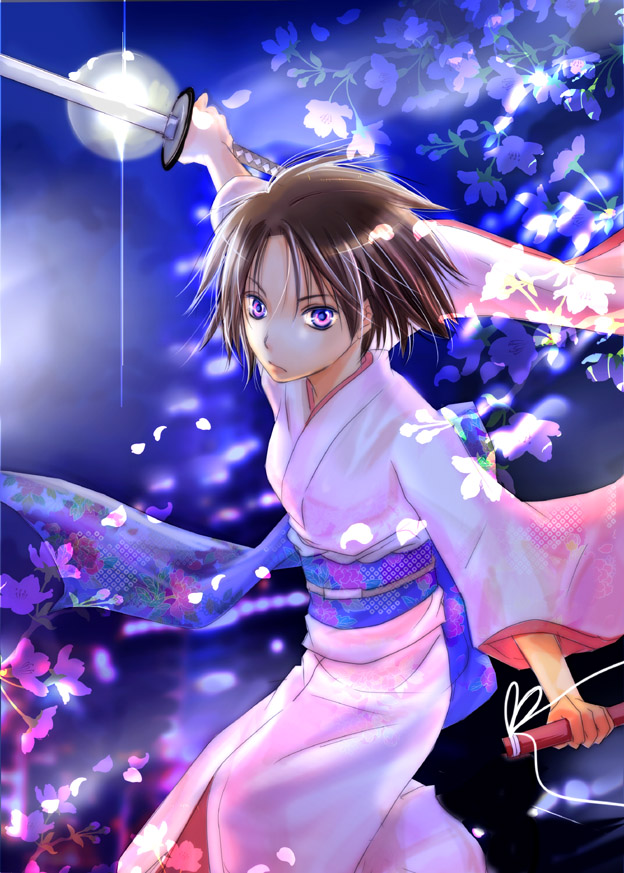 ryougi shiki and void shiki (kara no kyoukai) drawn by akebi_(kakuri)