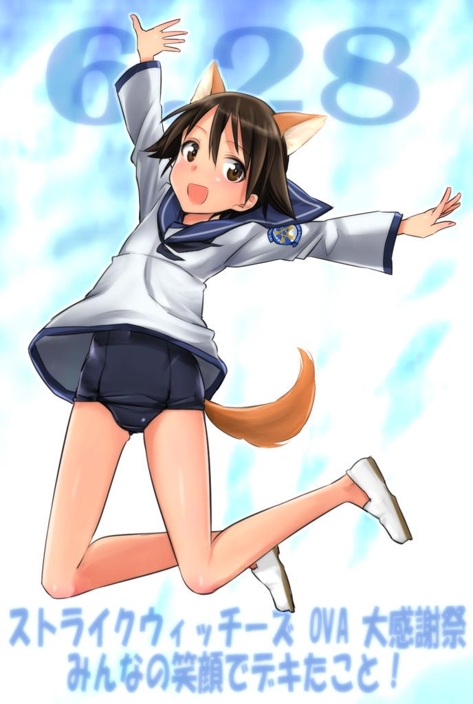 miyafuji yoshika (world witches series and 1 more) drawn by aohashi_ame
