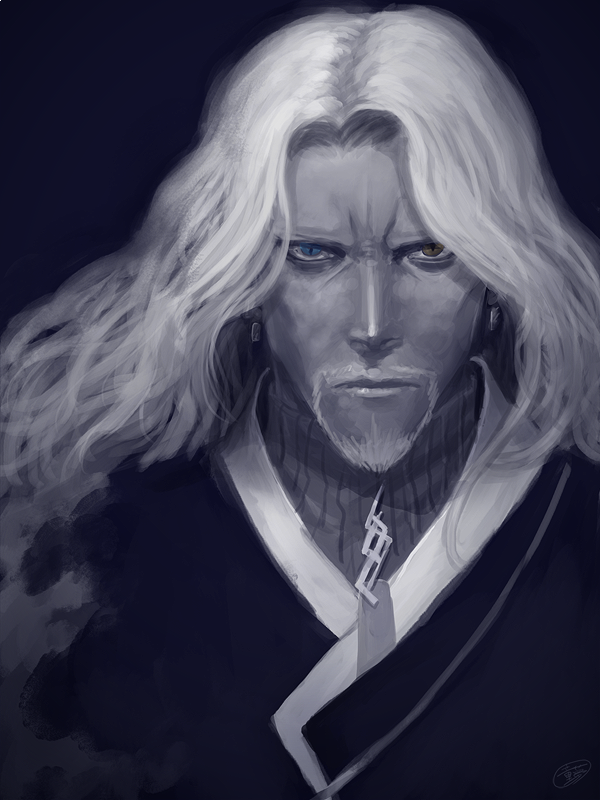 vlad iii (fate and 2 more) drawn by doumu_(airen)