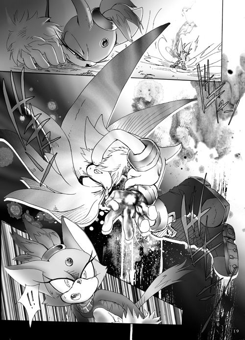 blaze the cat and silver the hedgehog (sonic and 1 more) drawn by iiimirai