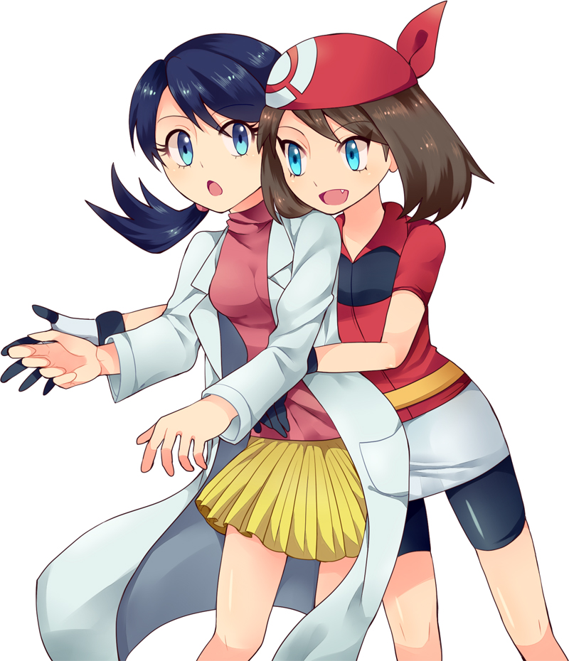 may and kris (pokemon and 1 more) drawn by pohe