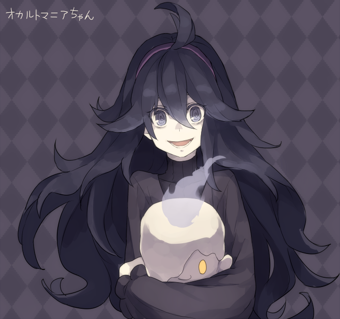 hex maniac and litwick (pokemon and 1 more) drawn by chorefuji