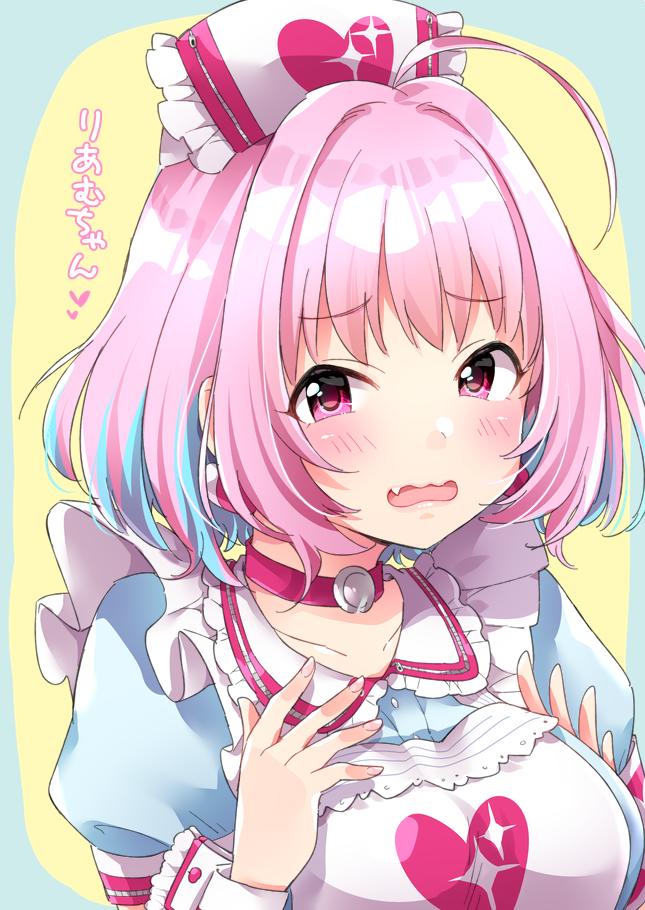 yumemi riamu (idolmaster and 2 more) drawn by trente