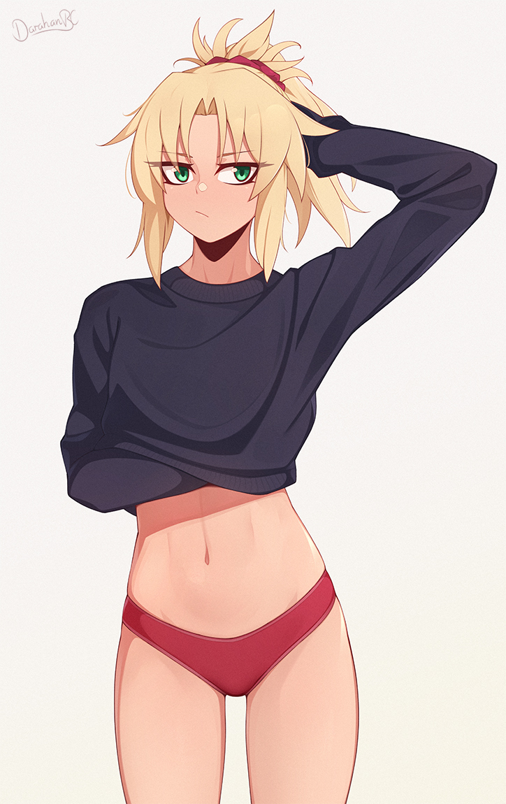 mordred (fate and 1 more) drawn by darahan