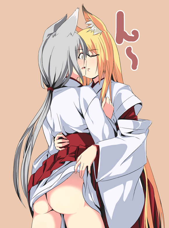 tenko kuugen and gyokuyou (wagaya no oinari-sama) drawn by date_(senpen)