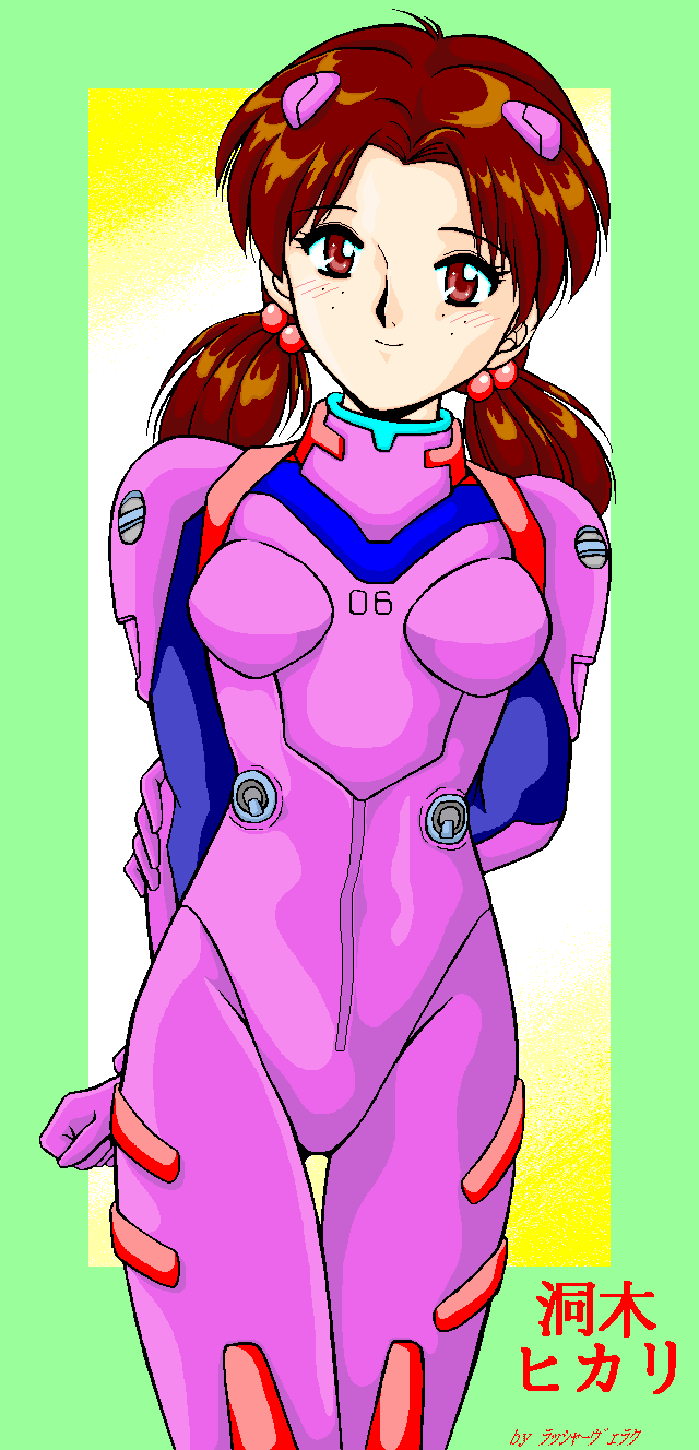 horaki hikari (neon genesis evangelion) drawn by rusher