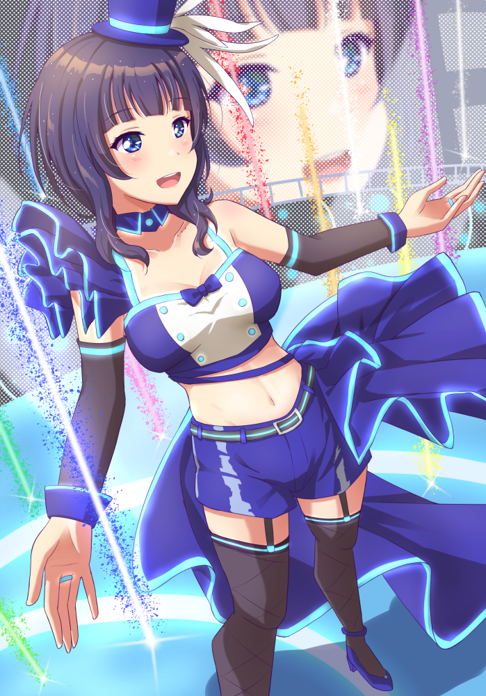 asaka karin (love live! and 1 more) drawn by qy73
