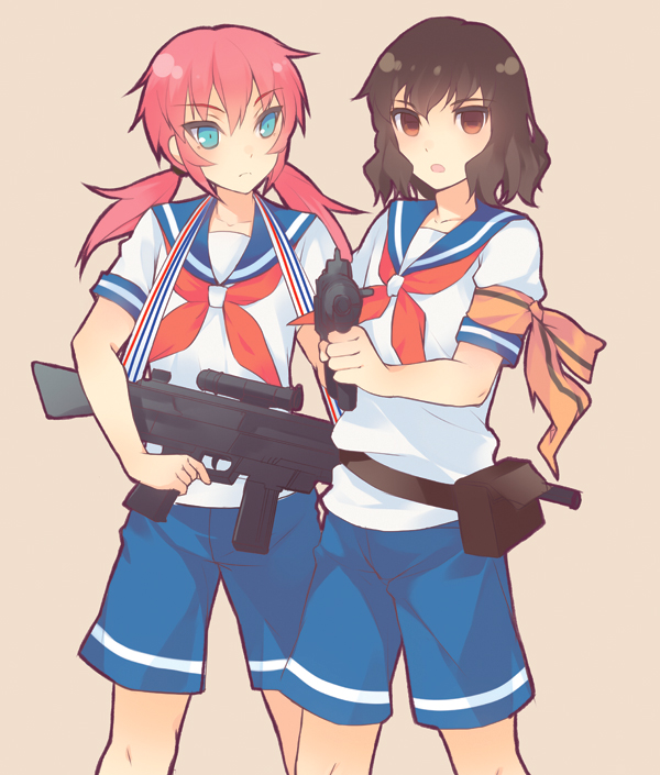 kirino ranmaru and shindou takuto (inazuma eleven and 1 more) drawn by tousaki_umiko
