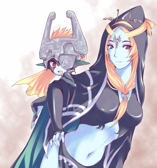 midna (the legend of zelda and 1 more) drawn by microspace