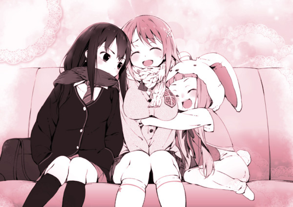 shibuya rin, mimura kanako, and ichihara nina (idolmaster and 1 more) drawn by u_(the_unko)