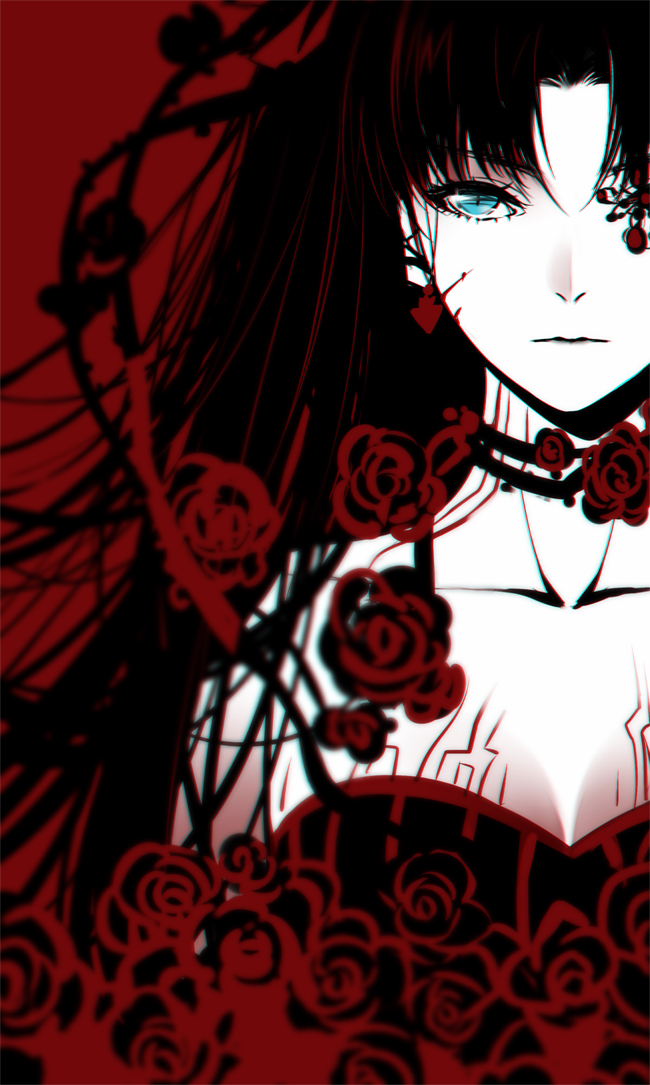 tohsaka rin (fate and 1 more) drawn by yaoshi_jun