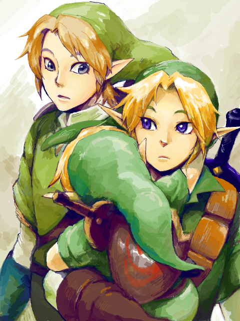 link and young link (the legend of zelda and 2 more)