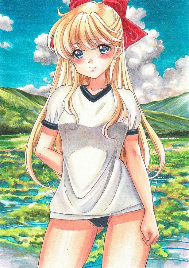 aino minako (bishoujo senshi sailor moon) drawn by tomoeri