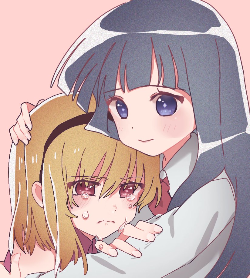 furude rika and houjou satoko (higurashi no naku koro ni) drawn by 6npnmcuvsauiemp