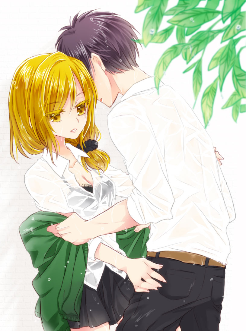 seo yuzuki and wakamatsu hirotaka (gekkan shoujo nozaki-kun) drawn by greenpeace