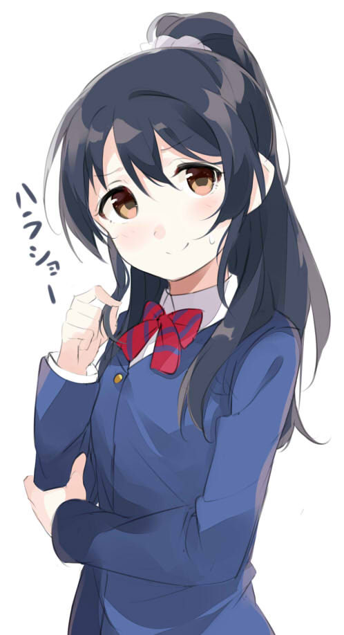 sonoda umi (love live! and 1 more) drawn by totoki86