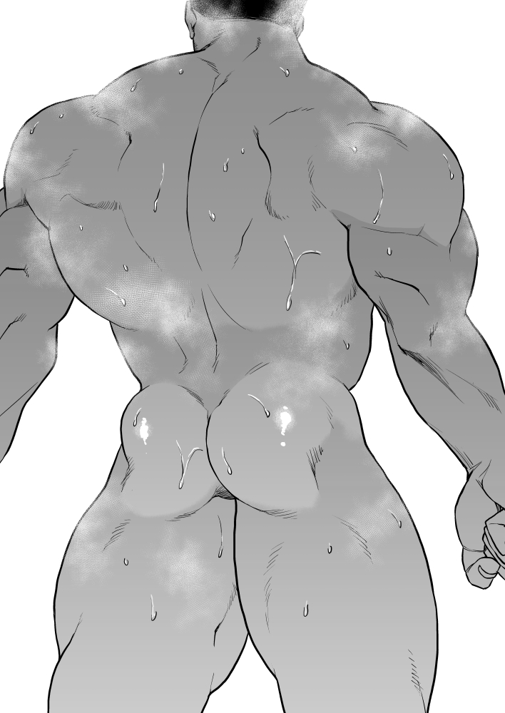 endeavor (boku no hero academia) drawn by p_(pppppppppq)