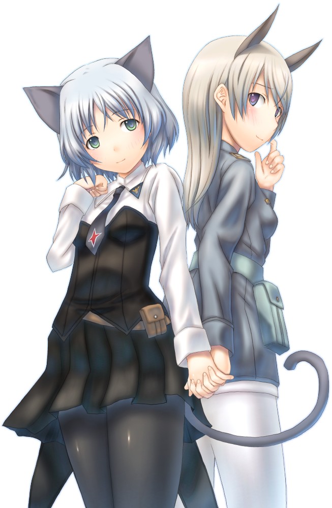 sanya v. litvyak and eila ilmatar juutilainen (world witches series and 1 more) drawn by sabamu