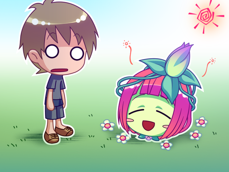 aruru aruruun (mamonomusume to no seikatsu and 1 more) drawn by kano_hito