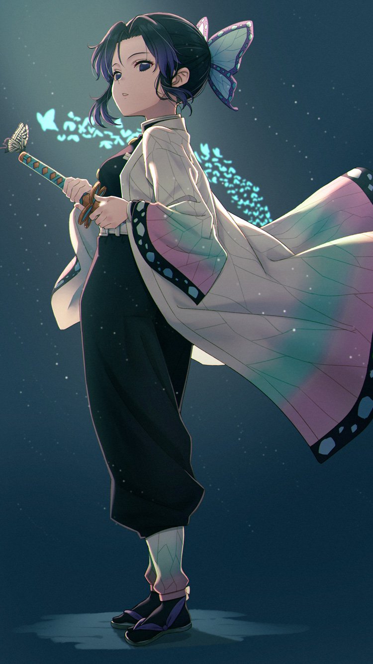 kochou shinobu (kimetsu no yaiba) drawn by hyuuga_azuri