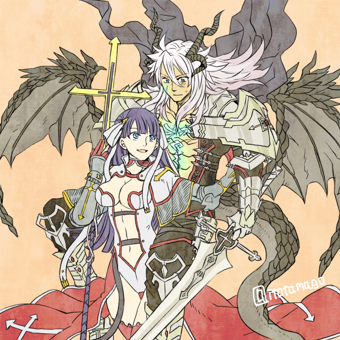 martha and siegfried (fate and 2 more) drawn by itoma_(itoma51)
