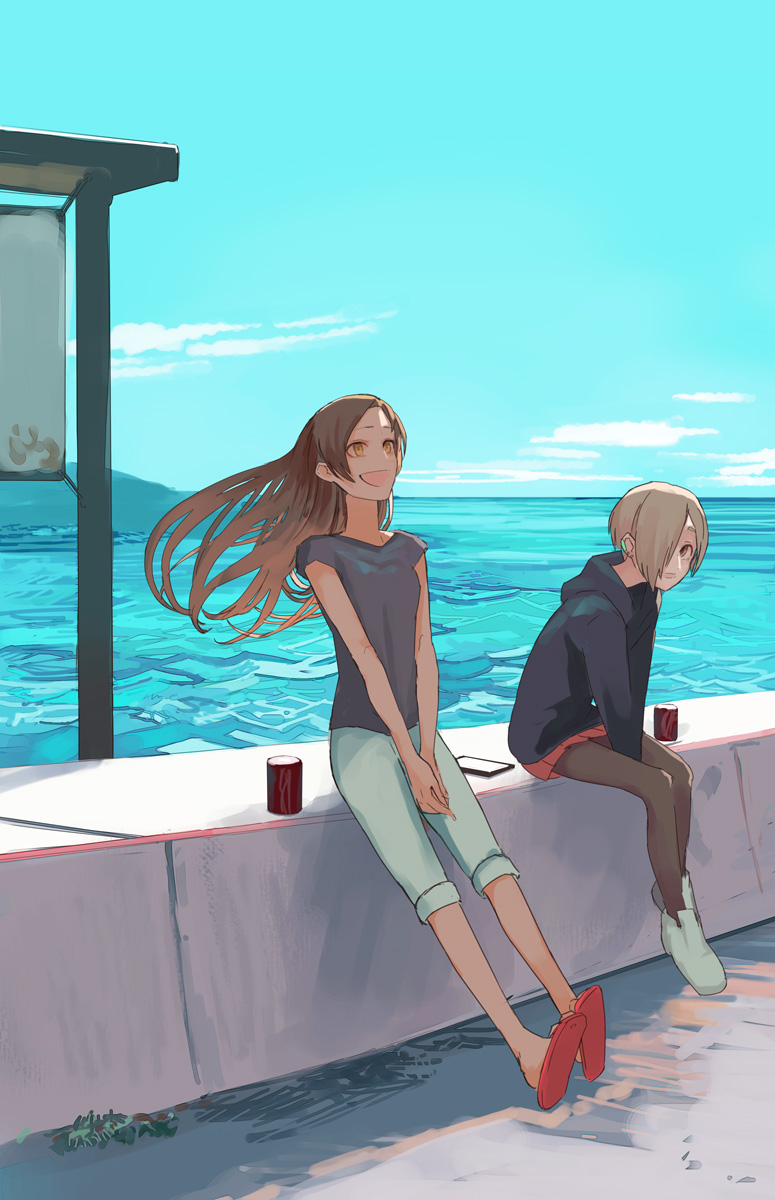 shirasaka koume and matsunaga ryo (idolmaster and 1 more) drawn by sawarakajin