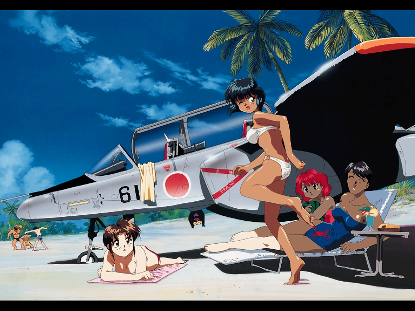 mitaka arisa, haneda miyuki, shimorenjaku youko, and saginomiya sakura (aozora shoujotai)
