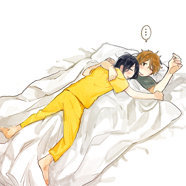kitashirakawa tamako and ooji mochizou (tamako market) drawn by momose_(oqo)
