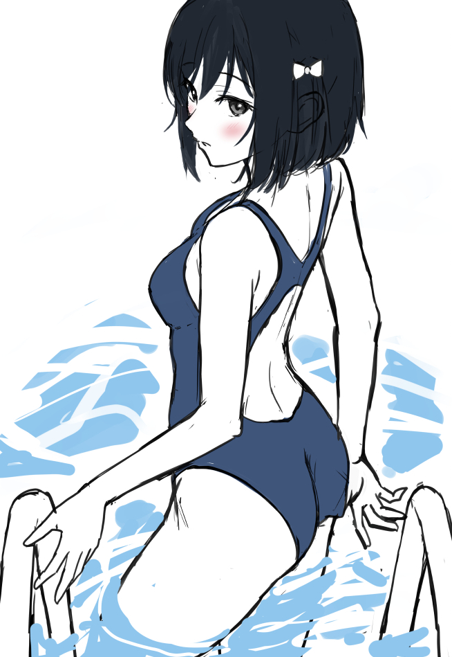mifune shioriko (love live! and 1 more) drawn by sankuro_(agoitei)