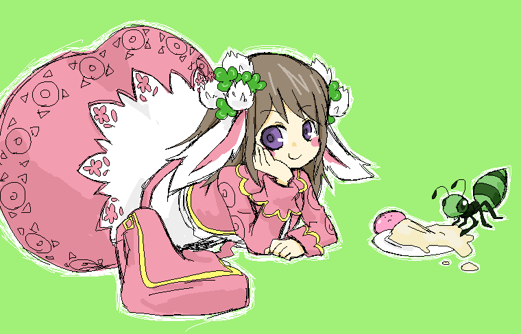 poring, merchant, and piere (ragnarok online) drawn by doroidsan