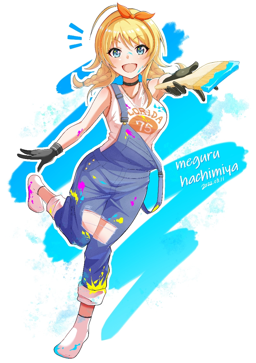 hachimiya meguru (idolmaster and 1 more) drawn by nussan