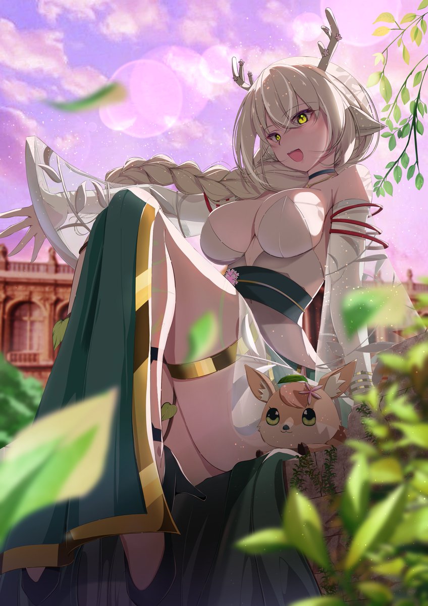 feyre miari (indie virtual youtuber) drawn by hiro_(phese)