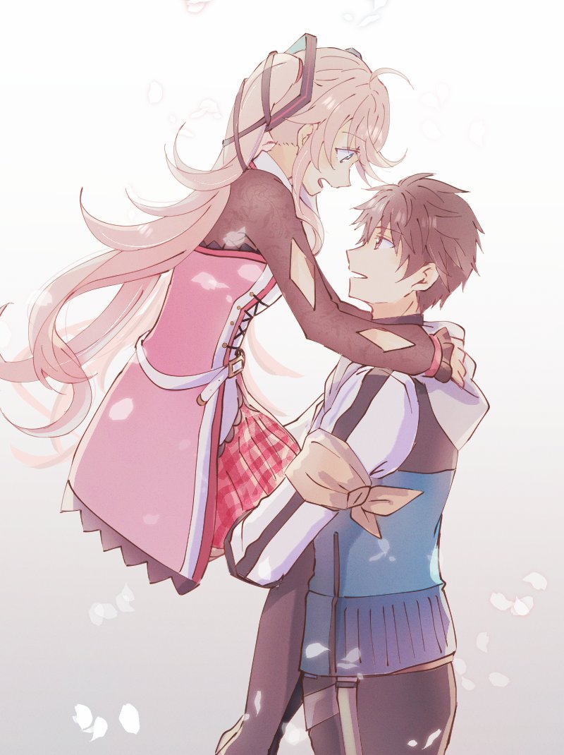 nadia rayne and swin abel (eiyuu densetsu and 2 more) drawn by appleajyuxxxx