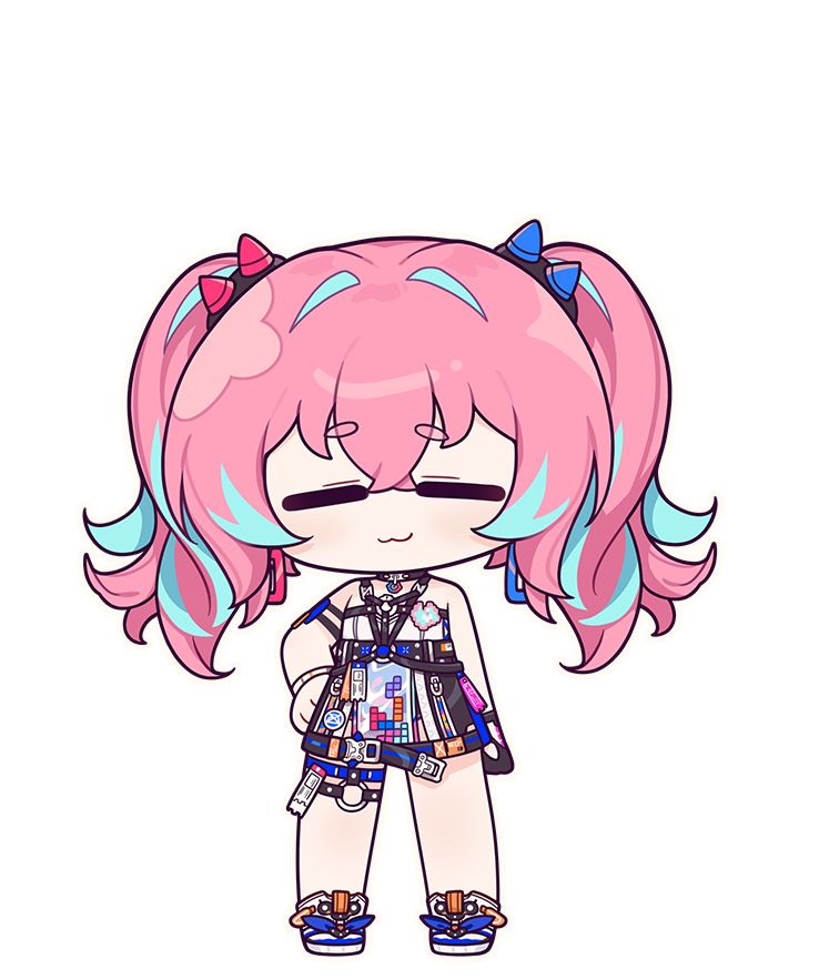 rozaliya olenyeva and delta (honkai and 1 more) drawn by eta