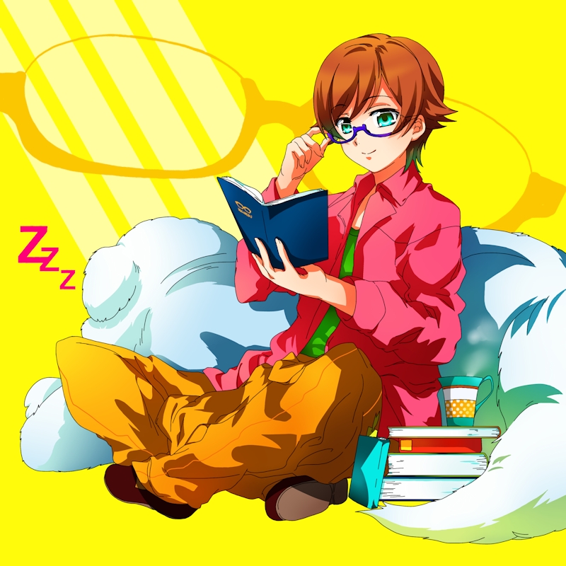 kamatani mitsuki and norio (meganebu!) drawn by black_(pixiv)