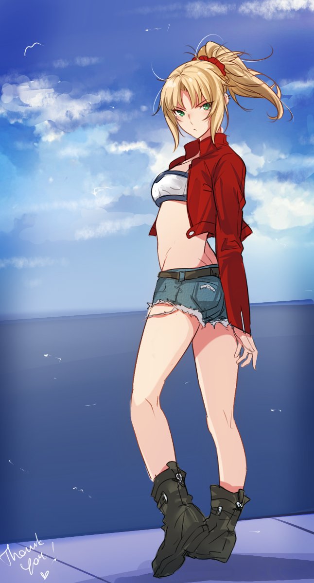 mordred (fate and 2 more) drawn by tusia