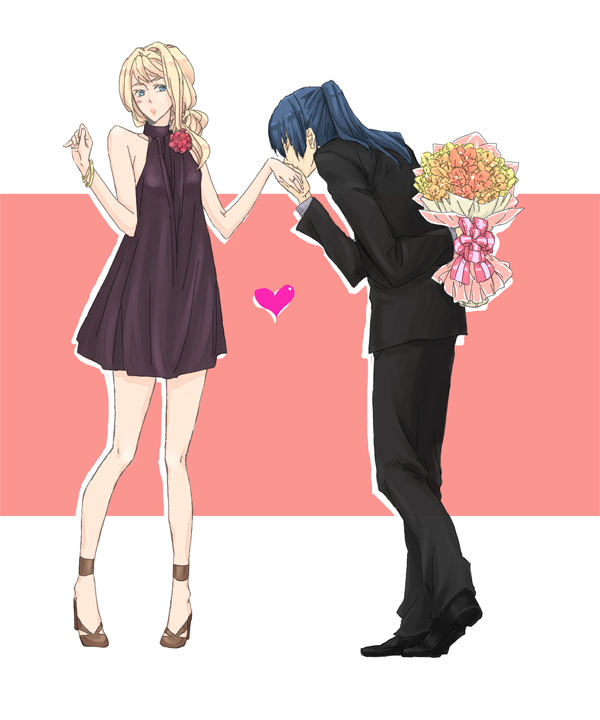 sheryl nome and saotome alto (macross and 1 more) drawn by uramoi_mocker