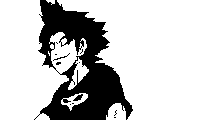son goku, monkey d. luffy, uzumaki naruto, sanji, uchiha sasuke, and 3 more (one piece and 4 more) drawn by dead_karl