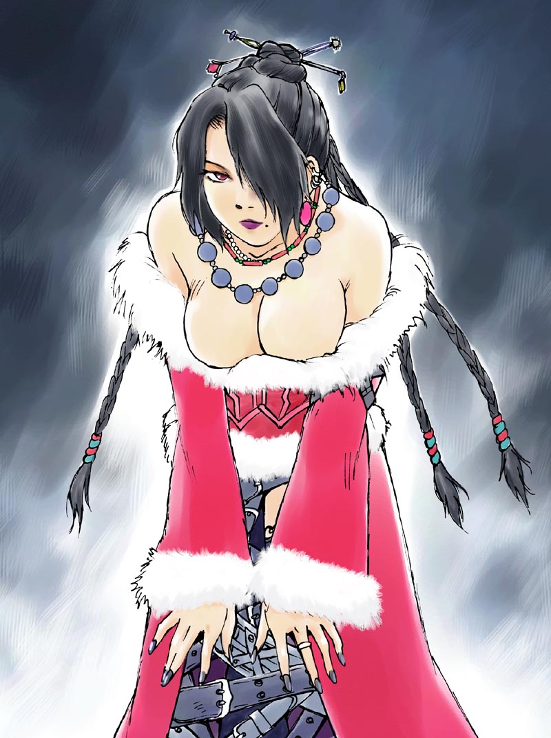 lulu (final fantasy and 1 more) drawn by iogi_juichi