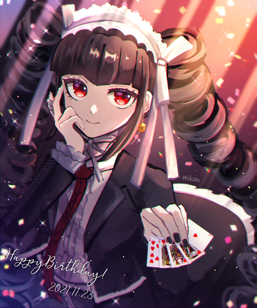 celestia ludenberg (danganronpa and 1 more) drawn by mikao_(eanv5385)