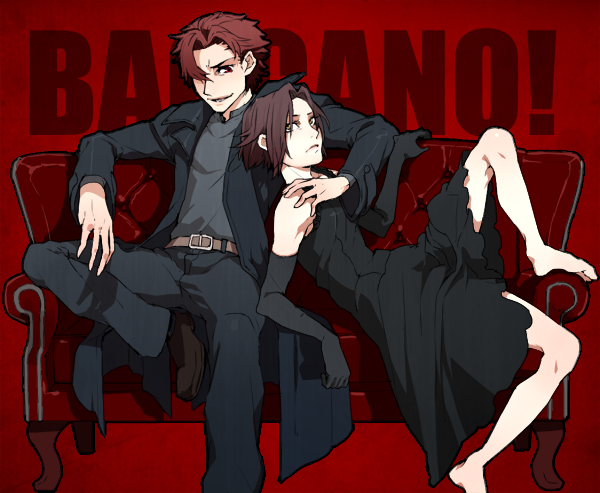 chane laforet and claire stanfield (baccano!) drawn by ichita_kuuto