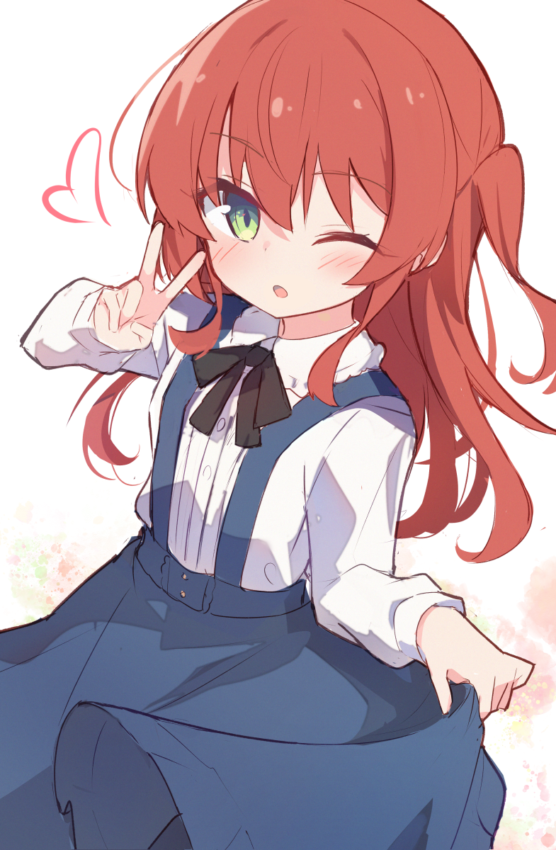 kita ikuyo (bocchi the rock!) drawn by haemori_ako