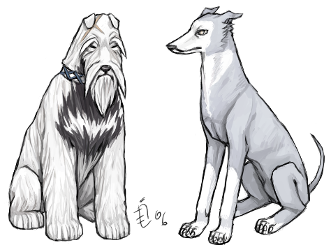 yamamoto-genryuusai shigekuni and sasakibe choujirou (bleach) drawn by emlan
