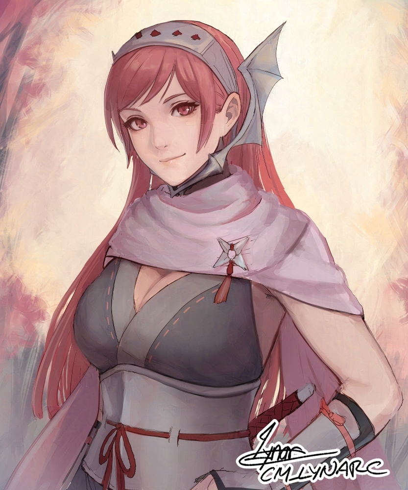 cherche (fire emblem and 2 more) drawn by lynarc