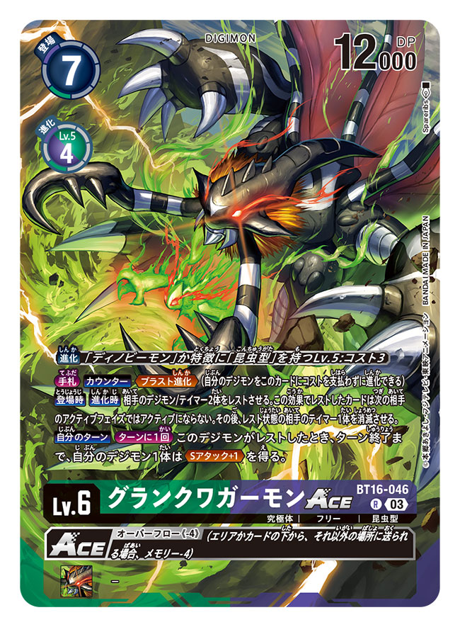 dinobeemon and grankuwagamon (digimon and 1 more) drawn by spareribs